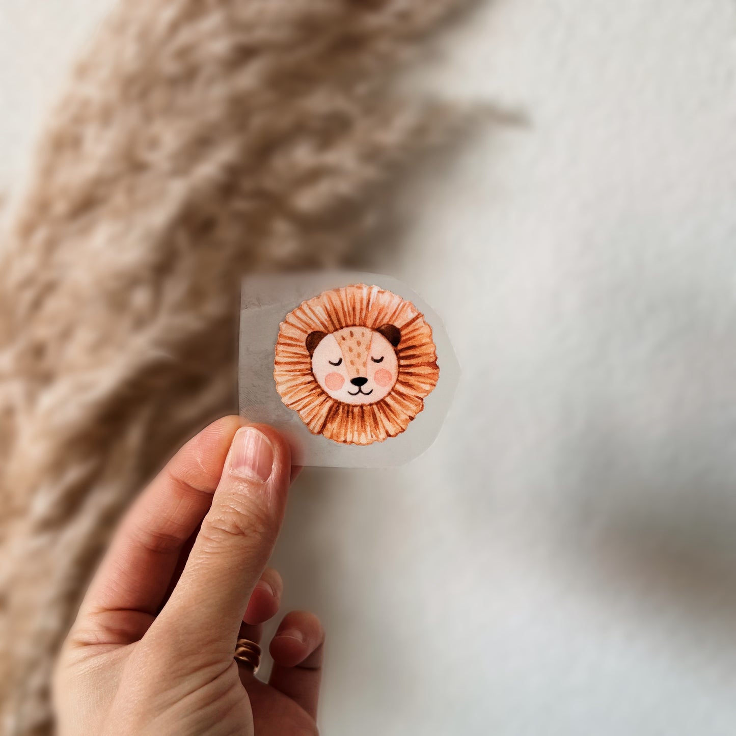 Image à repasser "lion"