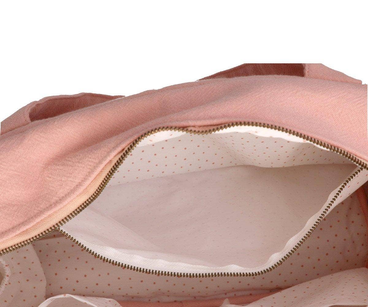 Sac Poussette Bébé Coton Marron