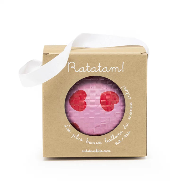 Ballon Coeurs 12 cm "Rose"
