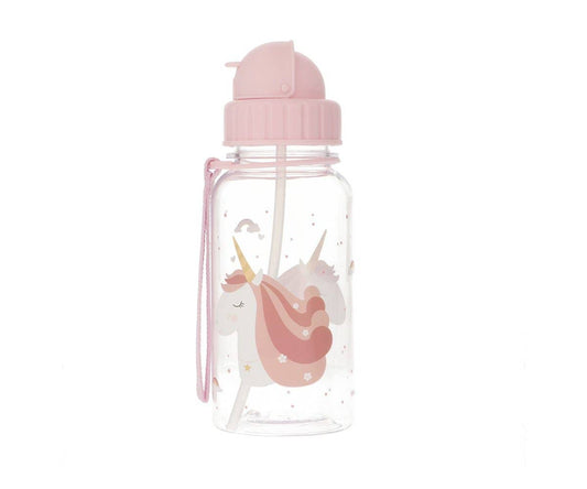 Bouteille Plastique Licorne Magique