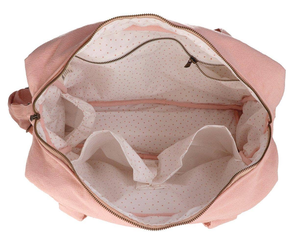Sac Poussette Bébé Coton Marron