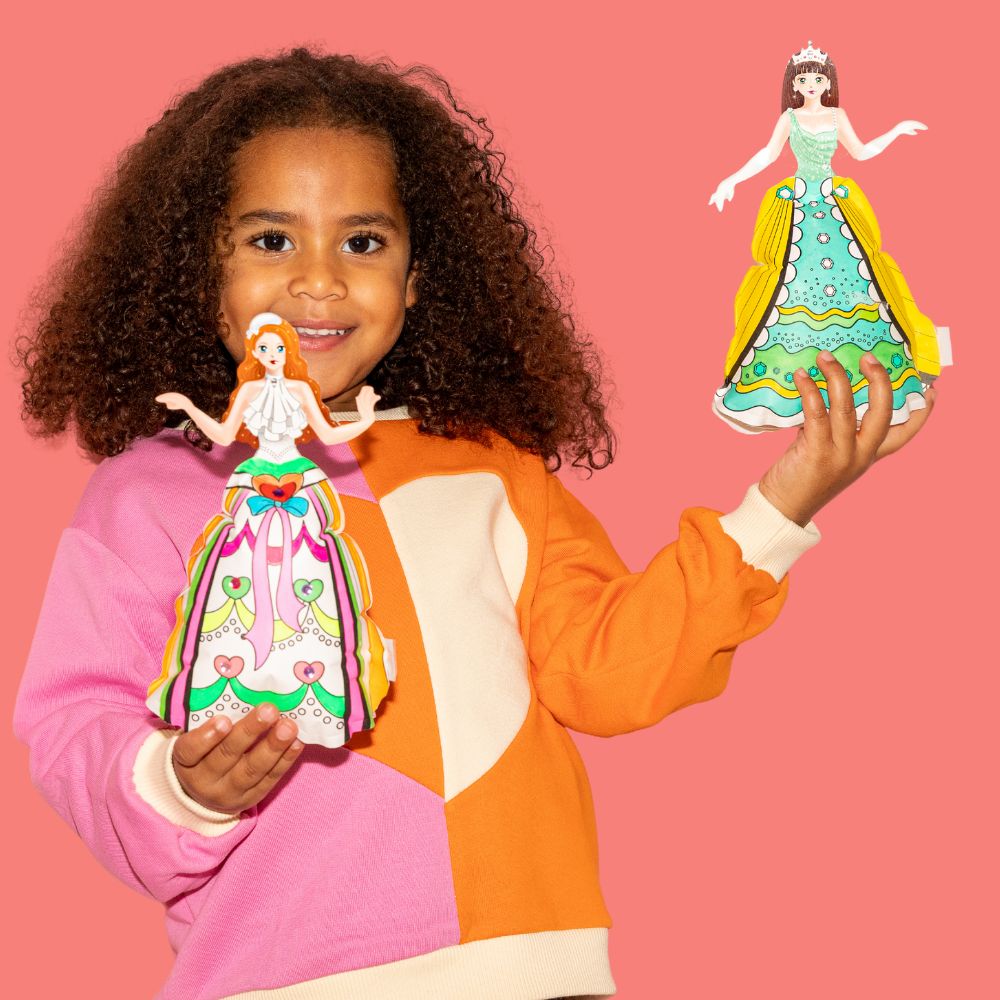 Pack anniversaire " 4x princesses et 4x dinosaures "
